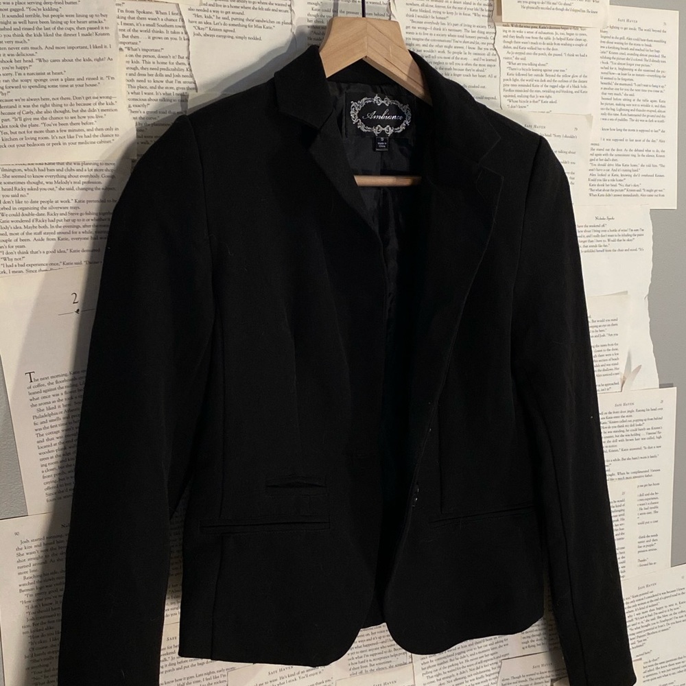 Women’s Black Blazer Jacket